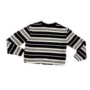 & Other Stories Women’s Sweater Top Sz 2 Cropped Beige Black